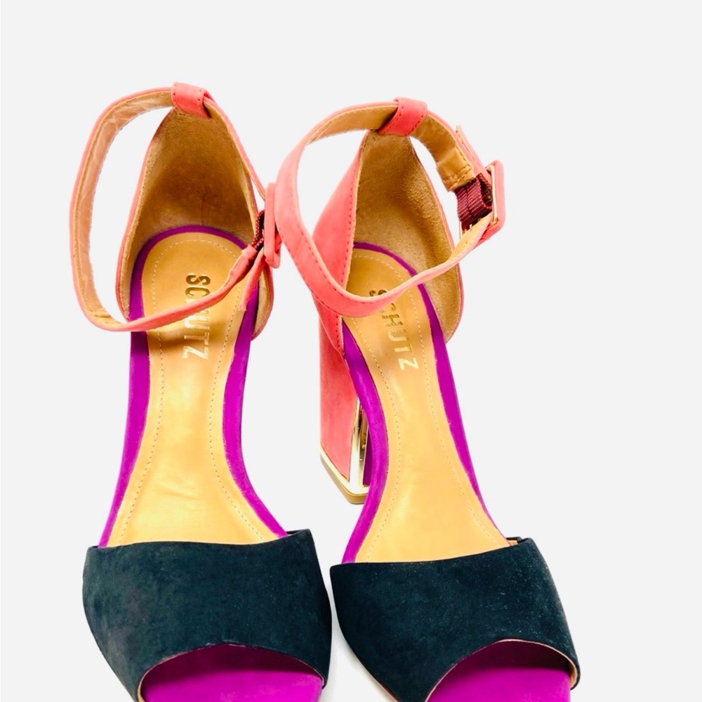 Schultz - Color Block Sandals - image 7